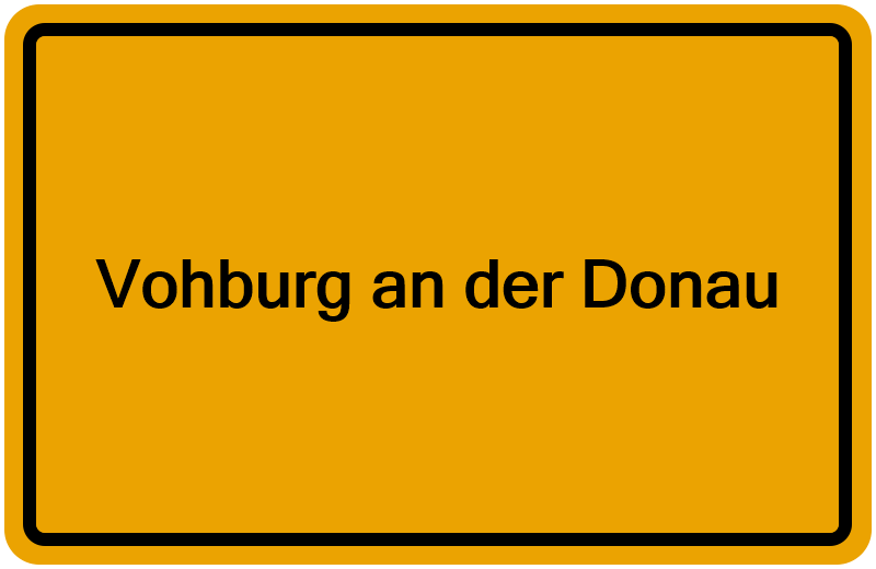 Handelsregister Vohburg an der Donau